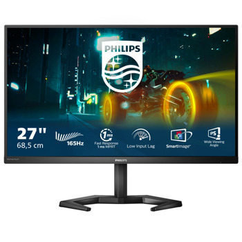 Монитор Philips 27M1N3200ZA/00, 27" (68.58 cm) IPS панел, 165Hz, FHD, 4ms, 1100:1, 250cd/m2, DisplayPort, HDMI | JAR Computers Philips 27M1N3200ZA/00