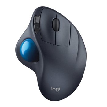 Мишка Logitech M570 Trackball, безжична, USB, черна | JAR Computers Logitech M570 Trackball