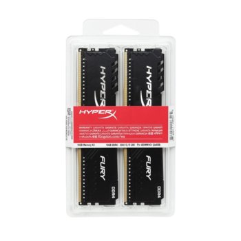 Kingston 8GB(2x4GB) DDR4 2400Mhz HyperX Fury