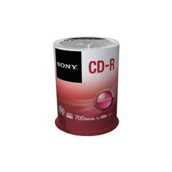Sony CDR 48x 100pcs spindle