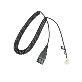 Свързващ кабел Jabra QD to RJ10 (8800-00-01) | JAR Computers QD to RJ10