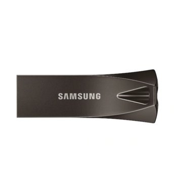Памет 64GB USB Flash Drive, Samsung Bar Plus MUF-64BE4/APC, USB 3.1 Gen1, сива | JAR Computers Samsung MUF-64BE4/APC