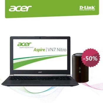 15.6 Acer Nitro VN7-571G-76FB NX.MRVEX.037 DIR-850