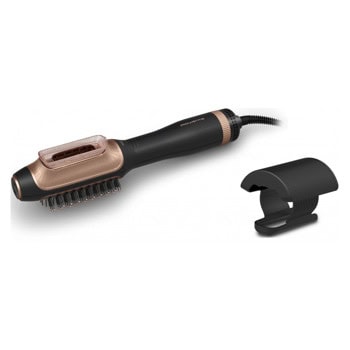 Електрическа четка за коса Rowenta Reverso CF9840F0, 2 температурни настройки, 2 скорости, функция "Respect", черна | JAR Computers Rowenta Reverso CF9840F0