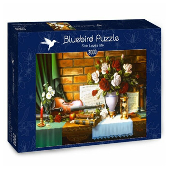 Пъзел Bluebird Puzzle Тя ме обича, 2000 части | JAR Computers Пъзел Bluebird Puzzle Тя ме обича 2000 части