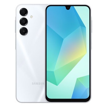 Смартфон Samsung Galaxy A16 5G (Light Gray), поддържа 2 SIM карти, 6.7" (17.01cm) Super AMOLED 90Hz дисплей, осемядрен Mediatek Dimensity 6300 2.4 GHz, 8GB RAM, 256GB Flash памет (+microSD слот), 50 + 5 +2 & 13 Mpix камери, Android, One UI | JAR Computers Samsung Galaxy A16 5G 8/256GB Light Gray SM-A166BZ