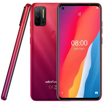 Смартфон Ulefone Note 11P (червен), поддържа 2 SIM карти, 6.55" (16.53 cm) LCD дисплей, осемядрен Mediatek Helio P60 2.0GHz, 8GB RAM, 128GB Flash памет(+microSD слот), 48.0 + 8.0 + 2.0 + 2.0 & 8.0 Mpix камери, Android, 184g | JAR Computers Ulefone Note 11P 6937748734017