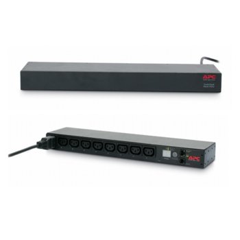 APC Rack PDU, Switched, 1U, 16A, 208/230V, (8)C13