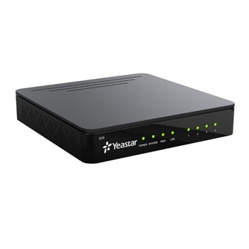 VoIP централа Yeastar S20, 4 FXS аналогови абонати, 20 SIP цифрови абонати, 1x LAN 100 Mbps | JAR Computers Yeastar S20 1510001
