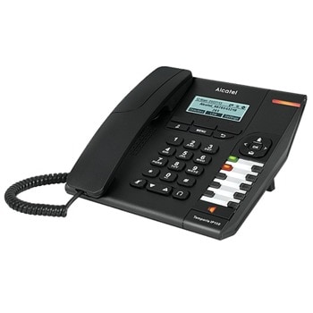 VoIP телефон Alcatel Temporis IP151, овсетен дисплей, PoE, 2x 10/100Mbps RJ45, черен image