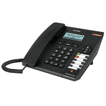 VoIP телефон Alcatel Temporis IP151, овсетен дисплей, PoE, 2x 10/100Mbps RJ45, черен | JAR Computers Alcatel Temporis IP151