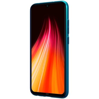 Redmi Note 8 калъф твърд гръб Nillkin син