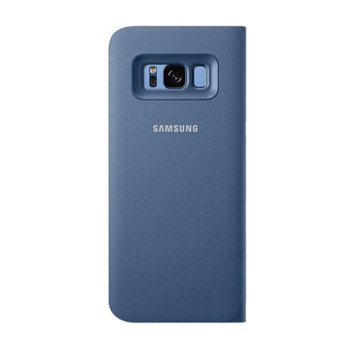 Samsung S8 LED View Cover Blue