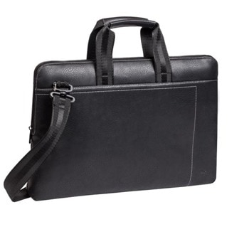 Чанта за лаптоп Rivacase 8930 BL, до 15.6" (39.60cm), полиестер, джоб за таблет до 10.1", черна | JAR Computers Rivacase 8930 BL