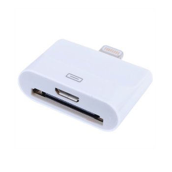 Micro USB - IPhone 4/4s, Бял