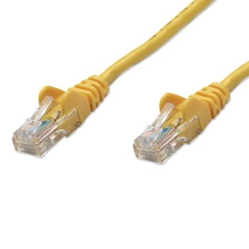 Пач кабел Cat.6 2m UTP жълт