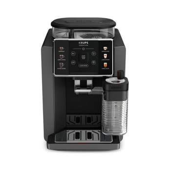 Кафеавтомат Krups EA912HF0, 1450W, 15 bar, 1.7l вместимост на резервоара за вода, Thermoblock система, черна | JAR Computers Krups EA912HF0