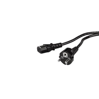Захранващ кабел HAMA 44219, от Schuko(м) към IEC320 C13(ж), 1.5m | JAR Computers HAMA 44219 1.5m
