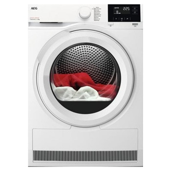 Сушилня AEG TR718L2E, капацитет 8 kg, свободностояща, 60 см ширина, термопомпа, MixDry, PreciseDry, бяла | JAR Computers Сушилня AEG TR718L2E