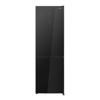 хладилник с фризер finlux fbn340b glass