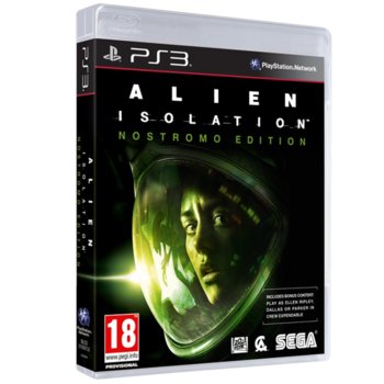 Игра за конзола Alien: Isolation - Nostromo Edition, за PlayStation 3 | JAR Computers Alien: Isolation - Nostromo Edition