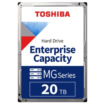 Твърд диск 20TB Toshiba MG10 Series Enterprise HDD (MG10ACA20TE), SATA 6Gb/s, 7200 rpm, 512MB кеш, 3.5" (8.89 cm) | JAR Computers Toshiba MG10 Series Enterprise HDD 20TB MG10ACA20T