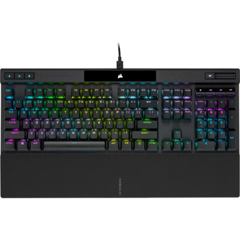 Клавиатура Corsair K70 RGB PRO, гейминг, механична, CHERRY MX Red червени суичове, RGB подсветка, USB, черна | JAR Computers Corsair K70 RGB PRO CH-9109410-NA