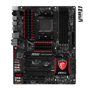 Дънна платка MSI 990FXA GAMING, AMD® SB950, AM3+, DDR3, 6x SATA 6Gb/s, 2x USB3.1, ATX | JAR Computers MSI 990FXA GAMING