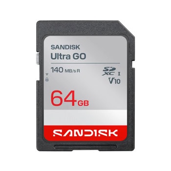 sandisk 64gb sdxc ultra go sdsdugn-064g-gn6in