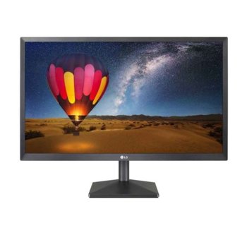 Монитор LG 22MN430M-B, 21.5" (54.61 cm) IPS панел, 75Hz, Full HD, 5ms, 250 cd/m2, HDR 10, HDMI, D-sub | JAR Computers LG 22MN430M-B