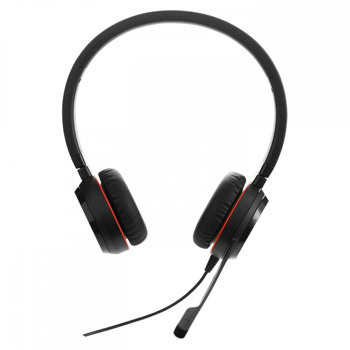 Слушалки Jabra Evolve 20 SE Stereo MS USB C/A, USB, USB-C, микрофон, Jabra PeakStop, Jabra Safetone G616, сертифицирани за Microsoft Teams, черни | JAR Computers Jabra Evolve 20 SE Stereo MS USB C/A