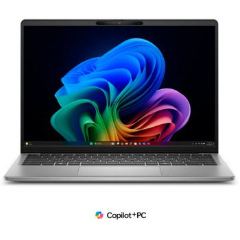 Лаптоп Dell Latitude 5455 (N001L5455EMEA_VP)(сив), осемядрен Qualcomm Snapdragon X Plus X1P-42-100 3.2/3.4GHz, 14" (35.56cm) Full HD IPS Anti-Glare Display, (HDMI), 16GB LPDDR5x, 512GB SSD NVMe, 2x USB 4 Type-C, Windows 11 Pro | JAR Computers Dell Latitude 5455 N001L5455EMEA_VP