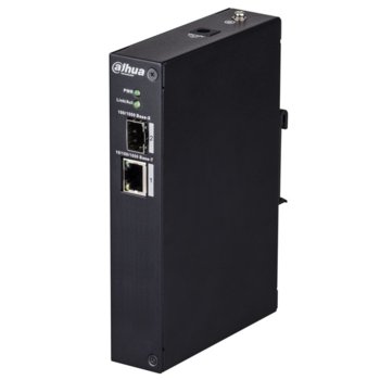 Суич Dahua PFS3102-1T, 1x 10/100/1000Base-T port, оптимизиран за системи за видеонаблюдение | JAR Computers Dahua PFS3102-1T