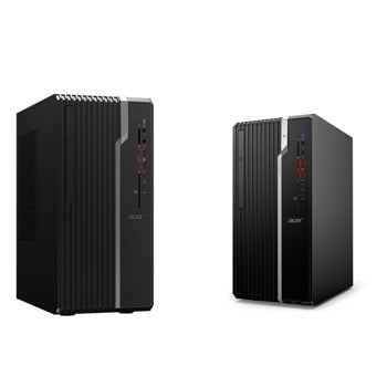 Настолен компютър Acer Veriton S2690G (DT.VWMEX.001), четириядрен Alder Lake Intel Core i3-12100 3.3/4.3 GHz, 8GB DDR4, 256GB SSD, 4x USB 3.2 Gen 1, No OS | JAR Computers Acer Veriton S2690G DT.VWMEX.001