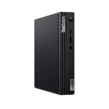 Настолен компютър Lenovo ThinkCentre M70q Gen 3 (11T30035BL), четириядрен Alder Lake Intel Core i3-12100T 2.2/4.1 GHz, 4GB DDR4, 256GB SSD, 1x USB-C 3.2 Gen 1, No OS | JAR Computers Lenovo ThinkCentre M70q Gen 3 11T30035BL
