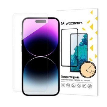 Протектор от закалено стъкло /Tempered Glass/ Wozinsky за Apple iPhone 15 Pro, 9H твърдост | JAR Computers Протектор за Apple iPhone 15 Pro Wozinsky