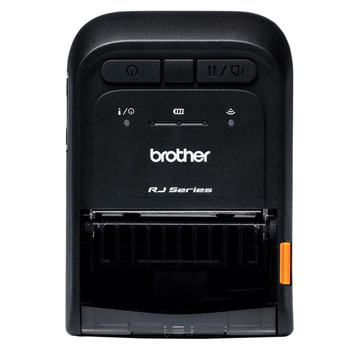 Мобилен принтер за разписки Brother RJ-2055WB, 203dpi, 32MB Flash памет, директен термопечат, Micro USB, Wi-Fi, ширина на етикета до 58mm | JAR Computers Brother RJ-2055WB RJ2055WBXX1