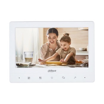 Монитор Dahua VTH1020J-T, за видеодомофонна система, 7.0"(17.78 cm) TFT 1204х600 цветен дисплей, H.264, открит монтаж | JAR Computers Dahua VTH1020J-T