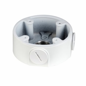 Разпределителна кутия водоустойчива Dahua PFA13A-E, алуминий, 96.7mm x 37.2mm, до 3кг товар, за външен монтаж, бяла | JAR Computers Dahua PFA13A-E