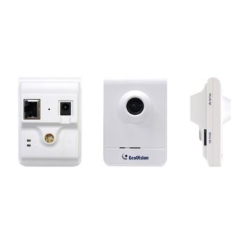 IP камера GeoVision GV-CB120, насочена "bullet" камера, 1.3MP (1280 x 1024@30fps), 2.8mm обектив, H.264 и MJPEG, PoE, аудио | JAR Computers GEOVISION GV-CB120