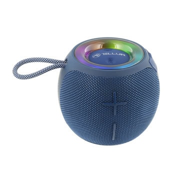 Тонколона Tellur Mirage, 1.0, 12W, Bluetooth, синя, слот за microSD карта, IPX5 защита | JAR Computers Tellur Mirage Blue TLL161271