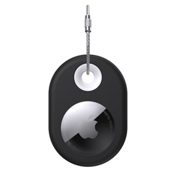 Ключодържател AirTag Speck Siliring-Black/White
