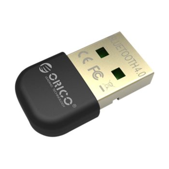 Адаптер ORICO BTA-403, Bluetooth 4.0, до 3Mbps, обхват до 20м, черен image
