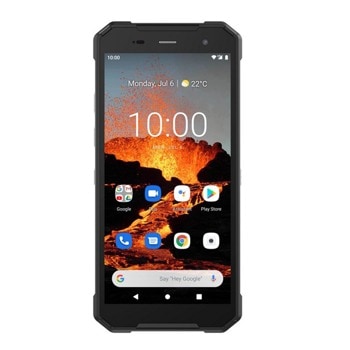 Смартфон Myphone Hammer Explorer Pro (оранжев), поддържа 2 SIM карти, 5.7" (14.48 cm) IPS дисплей, осемядрен MTK6761V 2GHz, 6GB RAM, 128GB Flash памет (+microSD слот), 48.0 & 8.0 MPix камера, Android, 273 g | JAR Computers MyPhone Hammer Explorer Pro orange