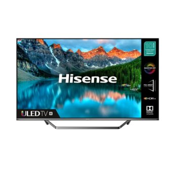 Телевизор Hisense 55U7QF, 55" (139.7 cm) 4K Ultra HD Smart LED TV, DVB-T2/T/C/S2/S, LAN, Wi-Fi, 3x HDMI, 2x USB image