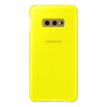 Samsung Galaxy S10e Clear view cover Yellow