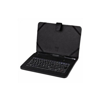 Hama 7 вградена клавиатура, черен