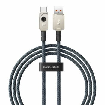 Кабел Baseus Unbreakable, от USB A(м) към USB C(м) 100W, 1m, черен | JAR Computers кабел unbreakable usb c to usb c 100w