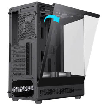 кутия gamemax vista coc ab черна