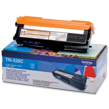 Тонер касета за Brother HL 4570CDW/MFC9970/DCP9270, Cyan - TN328C, заб.: 6000 брой копия | JAR Computers КАСЕТА ЗА BROTHER HL 4570CDW/MFC9970/DCP9270